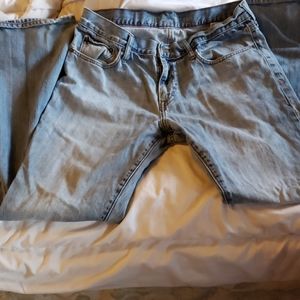 Old Navy Light Wash Boot Cut Jean's 34x34
